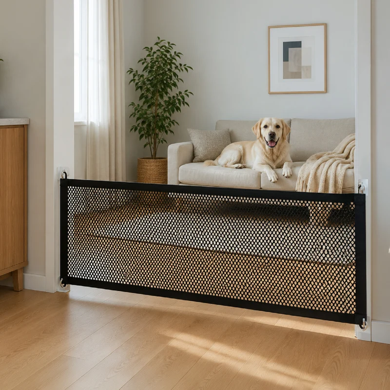 Barriera di Sicurezza per Cani e Animali Domestici 110x72 cm Il Gruppone
