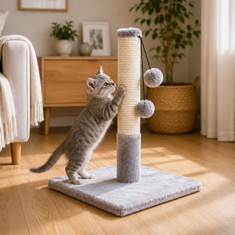 Tiragraffi per Gatti con Palline Gioco Penzolanti Il Gruppone