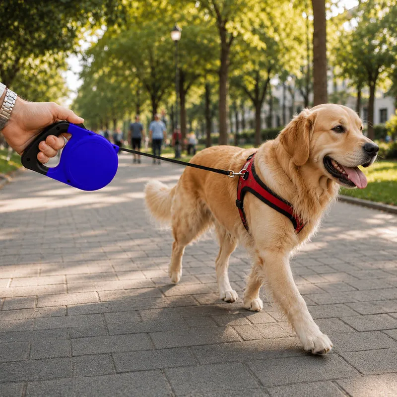 Set 3 Guinzagli Estensibili per Cani con Sistema Retrattile Il Gruppone