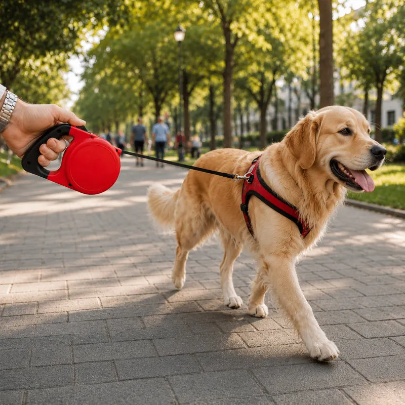 Set 3 Guinzagli Estensibili per Cani con Sistema Retrattile Il Gruppone