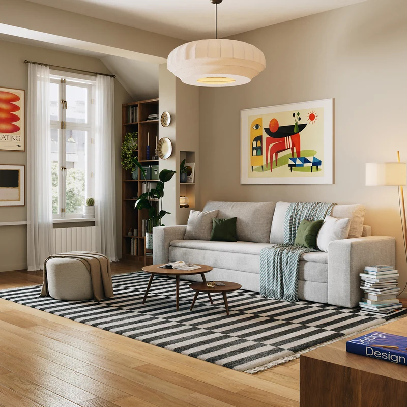 Divano letto trasformabile Ivy