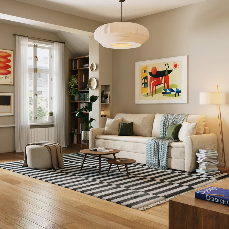 Divano letto trasformabile Ivy