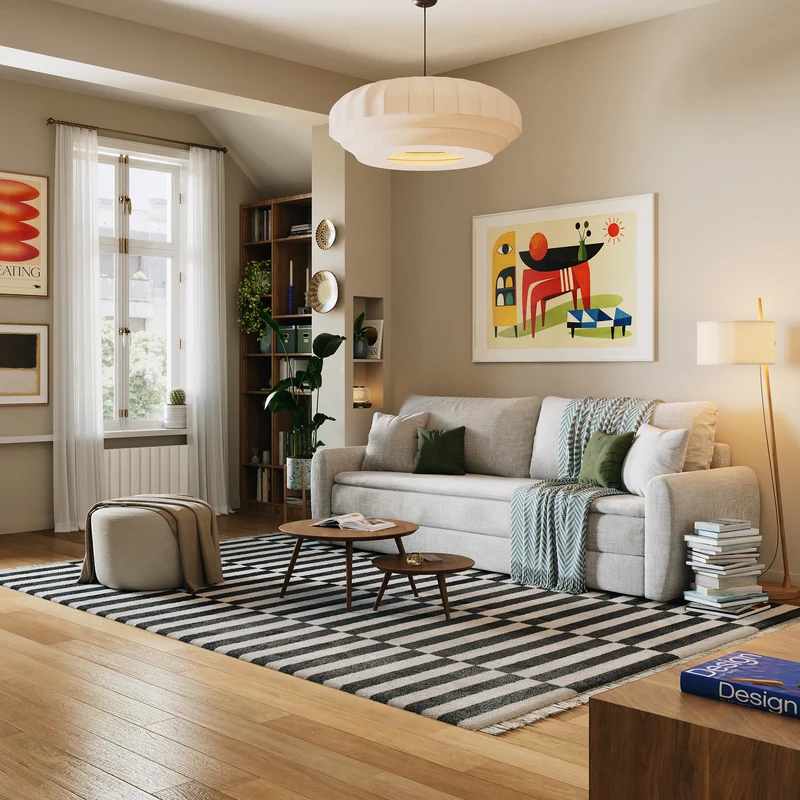 Divano letto trasformabile Ivy