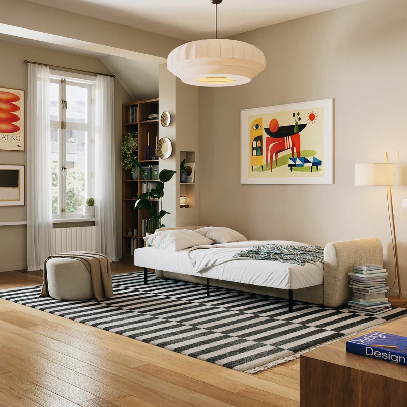 Divano letto trasformabile Ivy