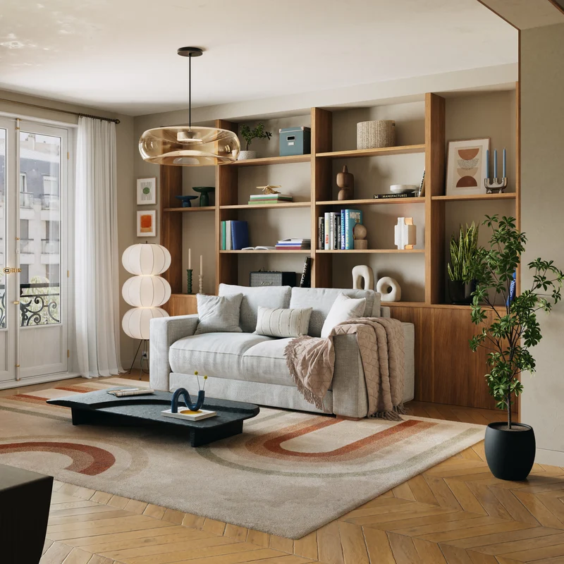 Divano letto trasformabile Milo