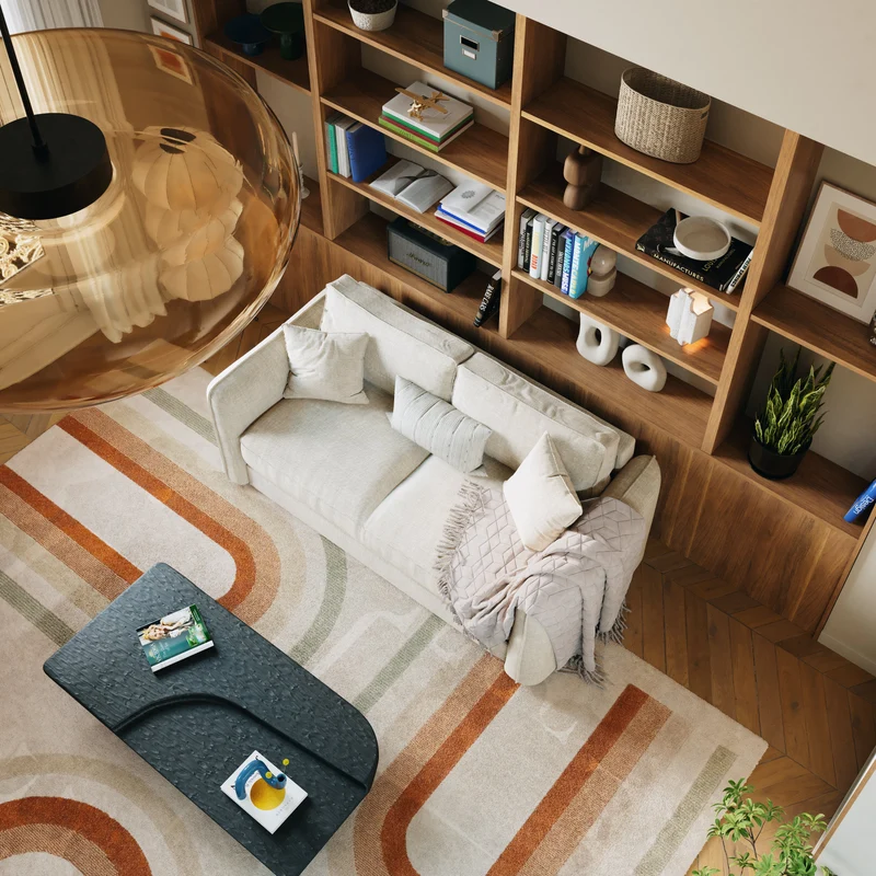 Divano letto trasformabile Milo