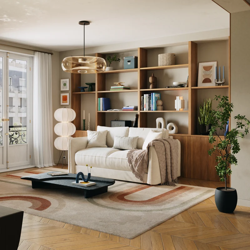 Divano letto trasformabile Milo