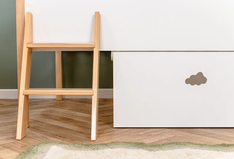 Letto sopraelevato Nuvola