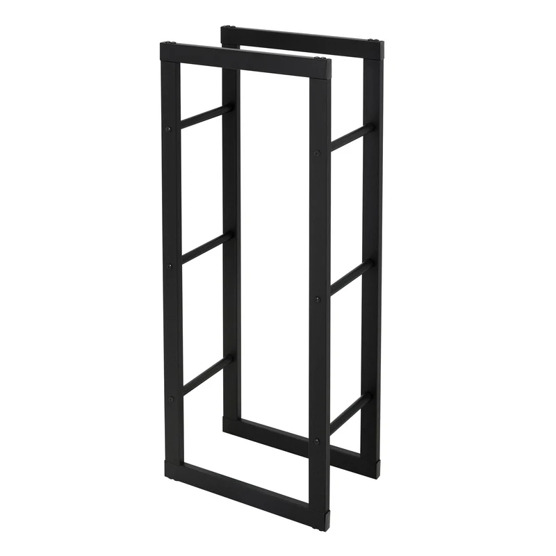 Kaminholzregal Brennholzregal rechteckig aus Stahl ML-Design