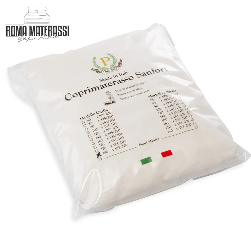 Coprimaterasso cotone modello Sanfort