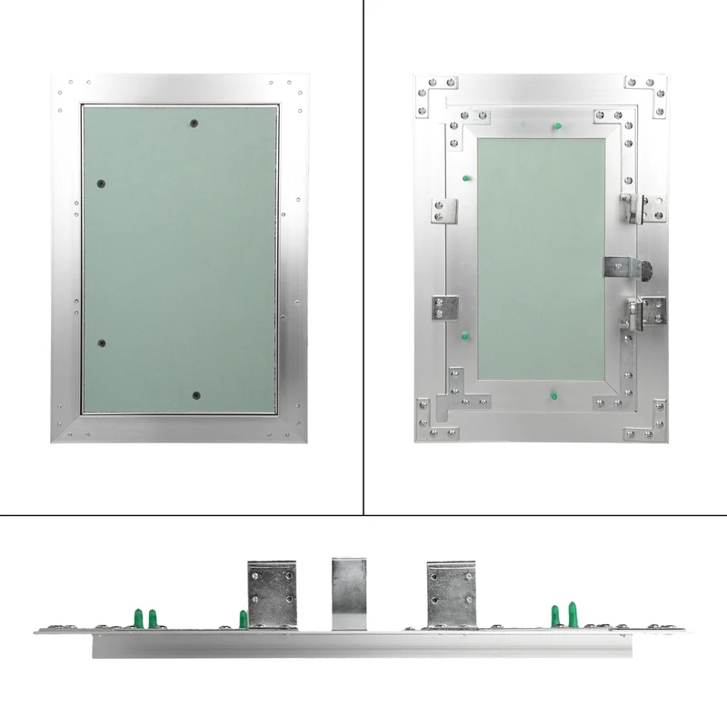 Revisionsklappe GK-Einlage 200x300 mm mit Rahmen aus Aluminium