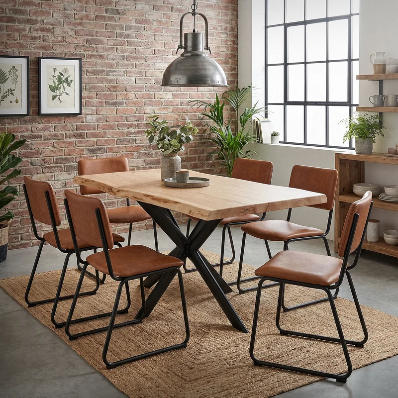 ML-DESIGN | Tischbeine Spider-Design mit ovalem Profil 120x78x71,5 cm aus Stahl Schwarz Tischgestell Tischfüße Tischkufen für Esstisch