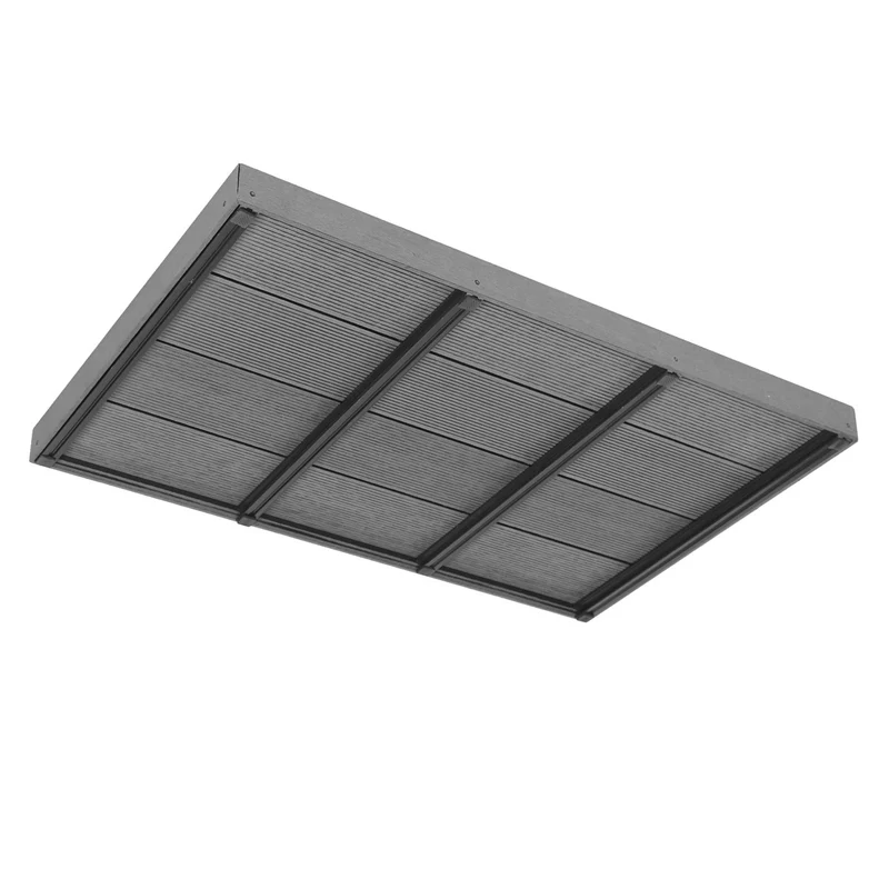 ML-DESIGN | WPC Bodenelement für Solardusche 101x63x5,5 cm