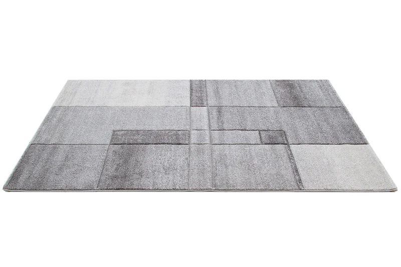 Tappeto Moderno Timelapse Grigio