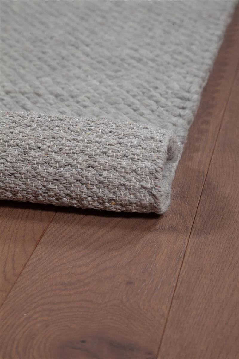 Tappeto Moderno Naive Grigio