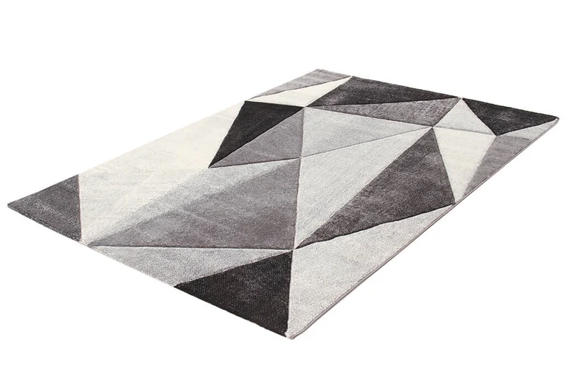 Tappeto Moderno Ray Grigio