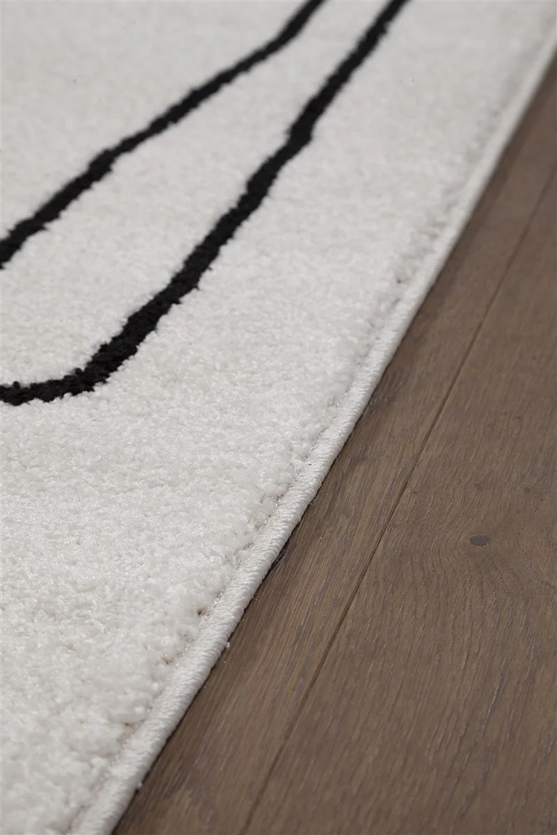 Tappeto Moderno Atelier Nero