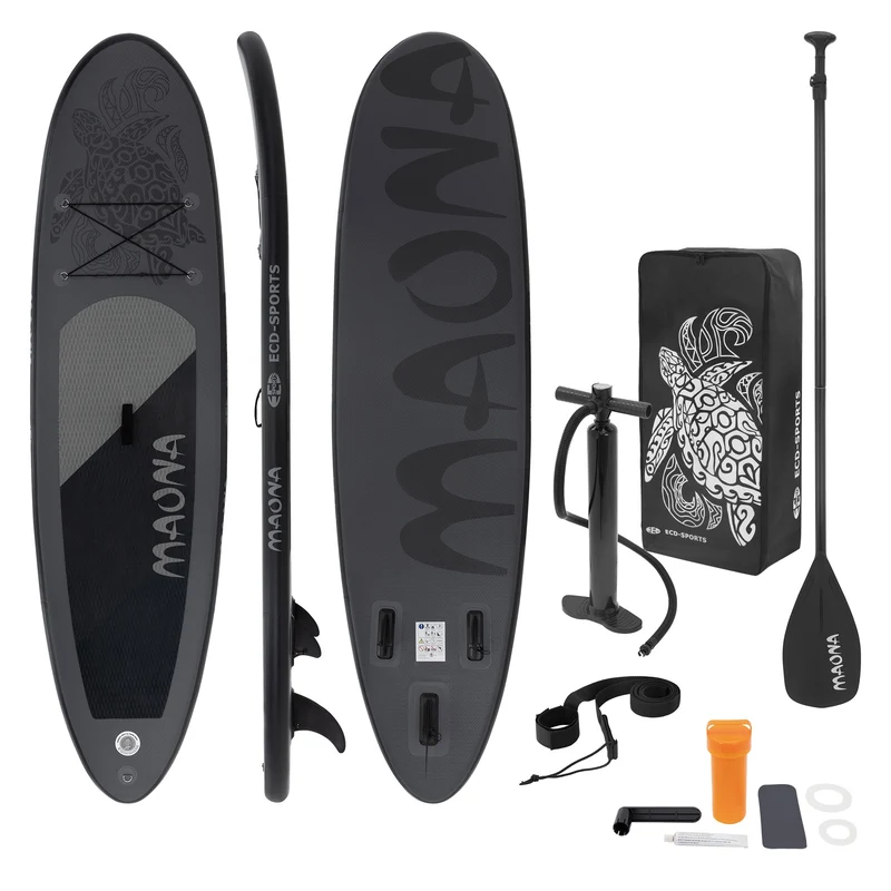 Stand Up Paddle aufblasbares SUP Board Maona 308x76x10 cm in Rosa aus PVC inkl. Pumpe und Tragetasche