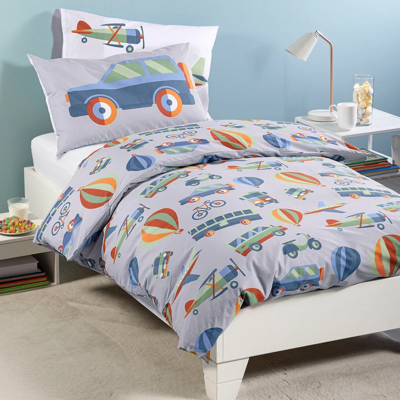 Copripiumino con federe Toys in Cotone