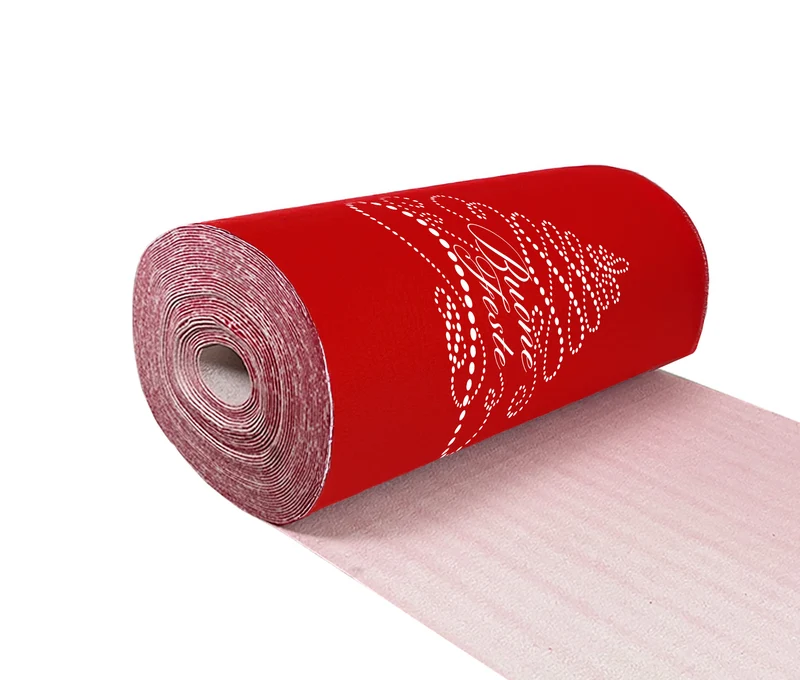 Rotolo 1x40 Metri Passatoia Tappeto Rosso Negozi Red Carpet Matrimoni Natale Cerimonie Eventi Natalizio Vetrina Negozio