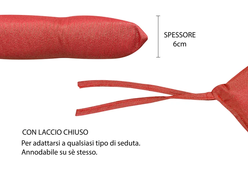 Cuscini Sedia Con Lacci 4 Punti Natalizi Imbottiti Il Gruppone