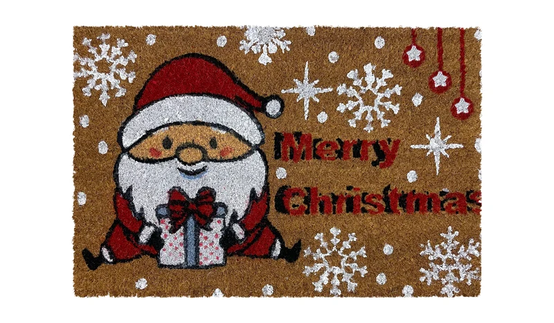Zerbino Natale In Cocco Ingresso Antiscivolo Gnomi Il Gruppone