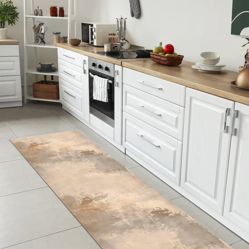 Tappeto Cucina Antiscivolo Made in Italy Passatoia GroungeBeige Il Gruppone