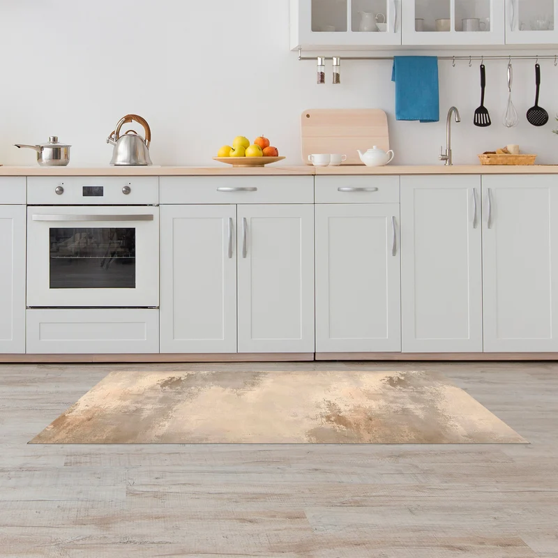 Tappeto Cucina Antiscivolo Made in Italy Passatoia GroungeBeige Il Gruppone