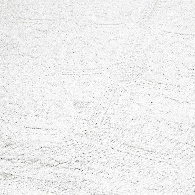 Copriletto in Puro Cotone con Fantasia Jacquard - Orosei