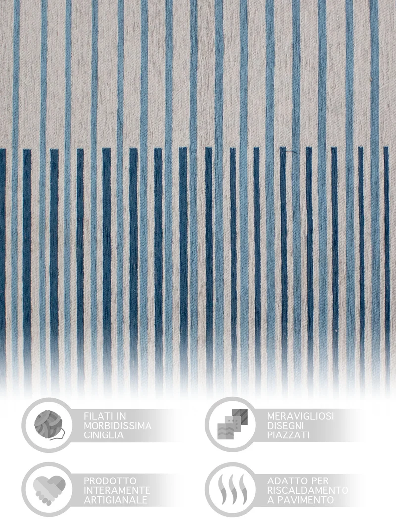 Tappeto Arredo Modero in Ciniglia Made in italy Il Gruppone