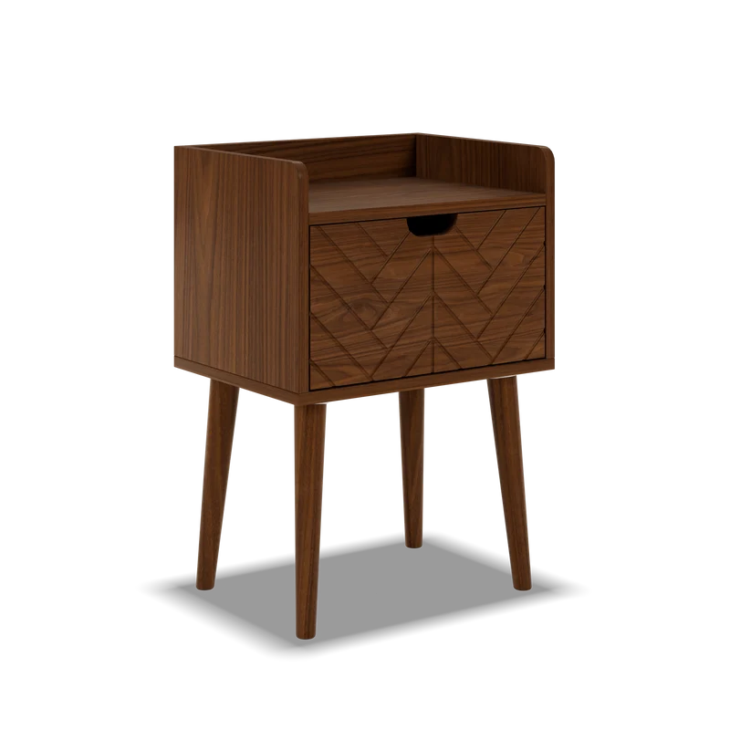 Comodino in legno Alba