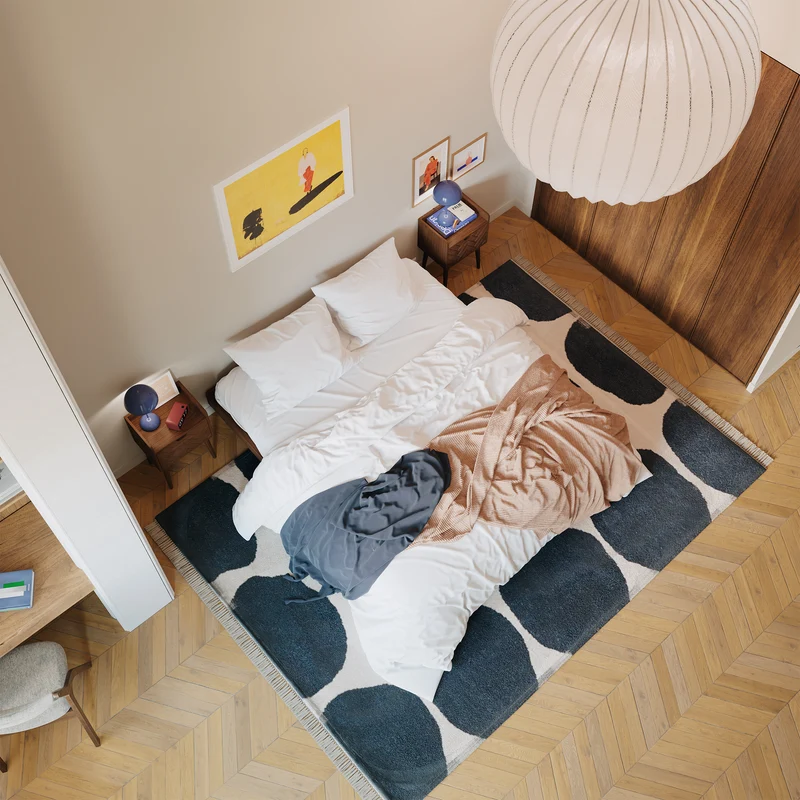 Rete a doghe in legno Alba