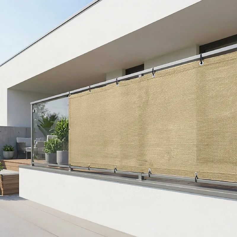 Telo Copribalcone Ombreggiante 90% con Occhielli Il Gruppone