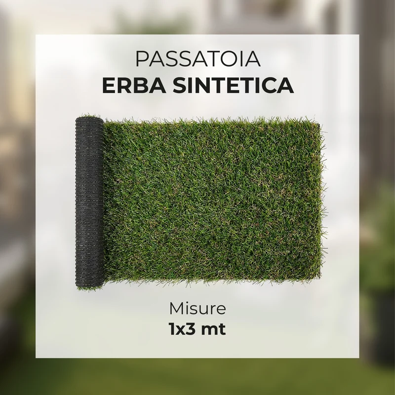 Passatoia Erba Sintetica Bicolore Drenante Antistrappo Il Gruppone