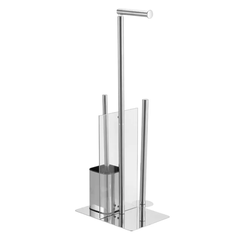 Accessori Bagno da Terra in Acciaio Inox – Piantana Porta Rotolo Il Gruppone