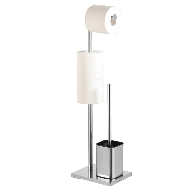 Accessori Bagno da Terra in Acciaio Inox – Piantana Porta Rotolo Il Gruppone
