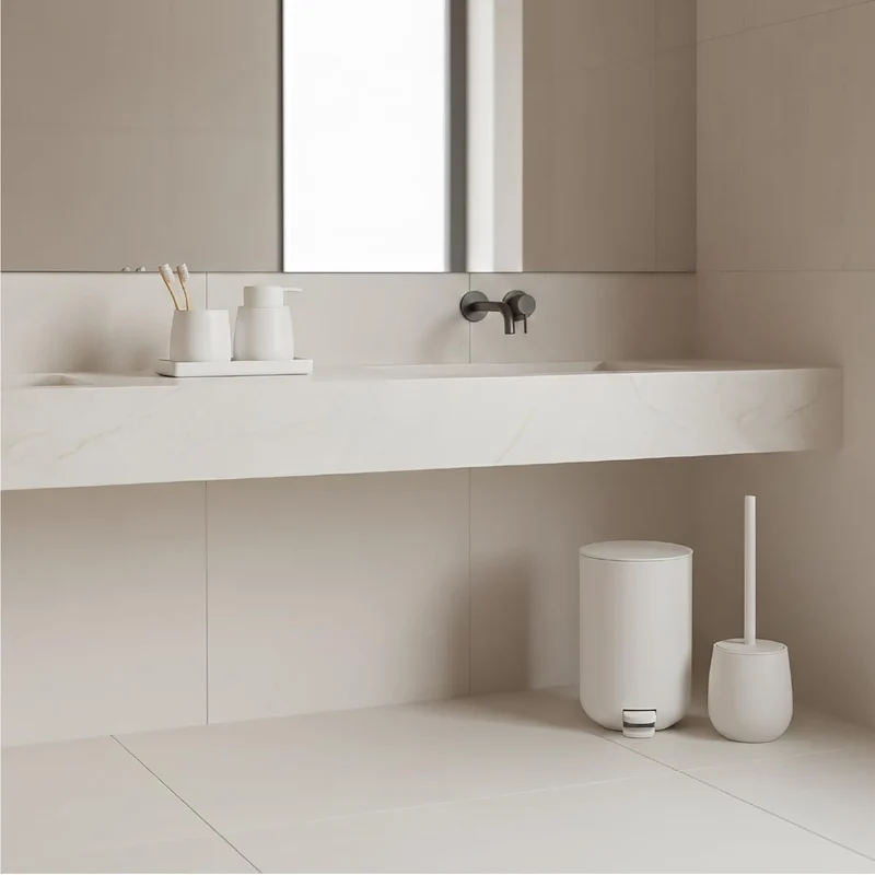 Set Accessori Bagno 6 Pezzi in ABS Il Gruppone