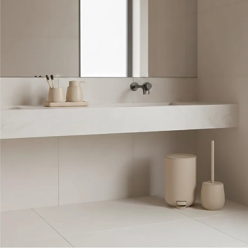 Set Accessori Bagno 6 Pezzi in ABS Il Gruppone