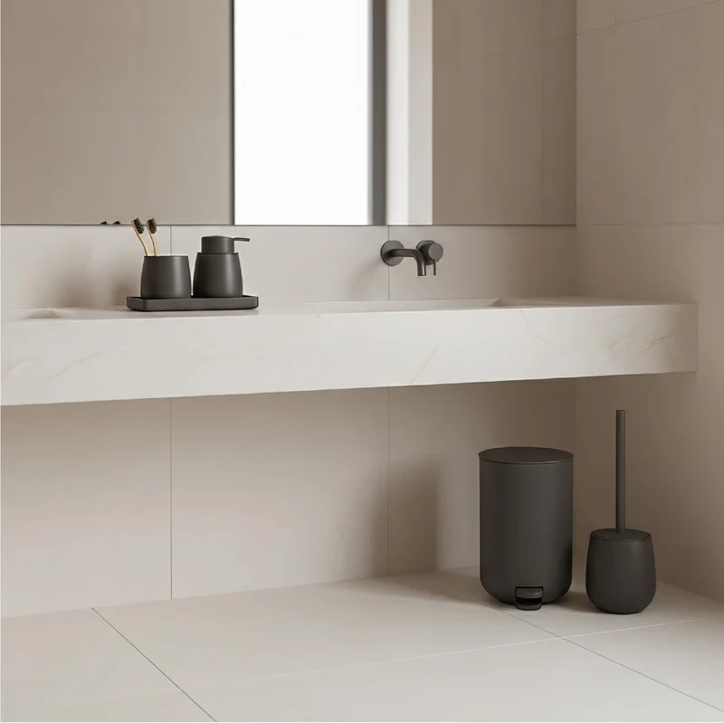Set Accessori Bagno 6 Pezzi in ABS Il Gruppone