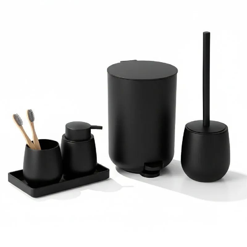 Set Accessori Bagno 6 Pezzi in ABS Il Gruppone