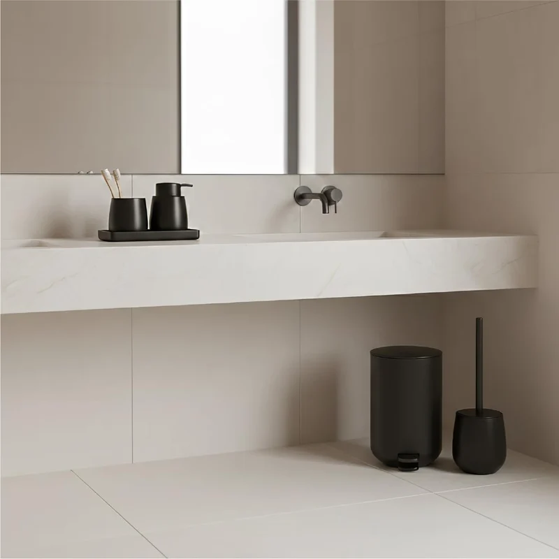 Set Accessori Bagno 6 Pezzi in ABS Il Gruppone