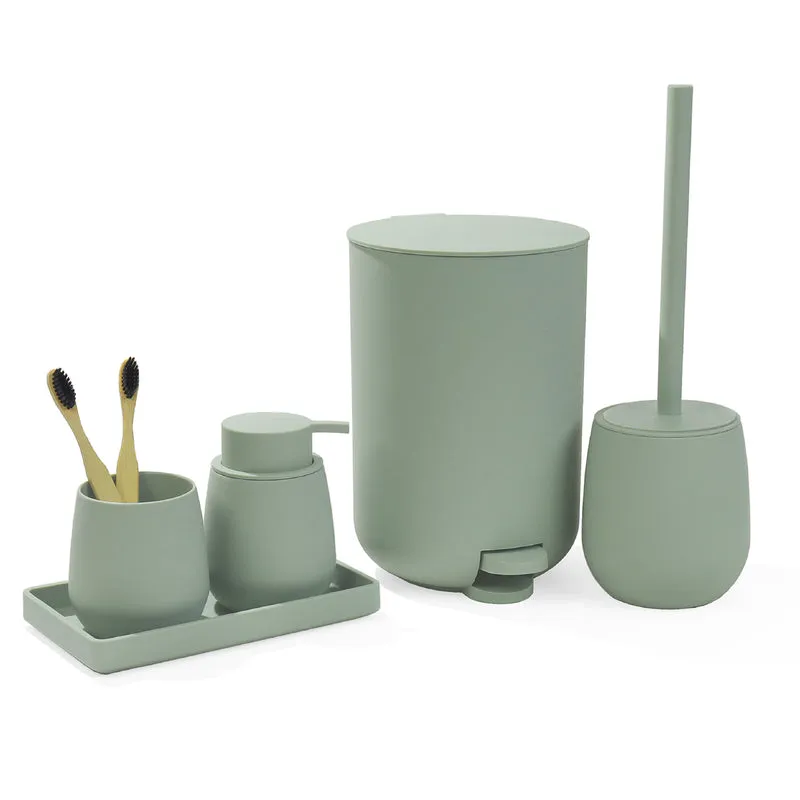 Set Accessori Bagno 6 Pezzi in ABS Il Gruppone