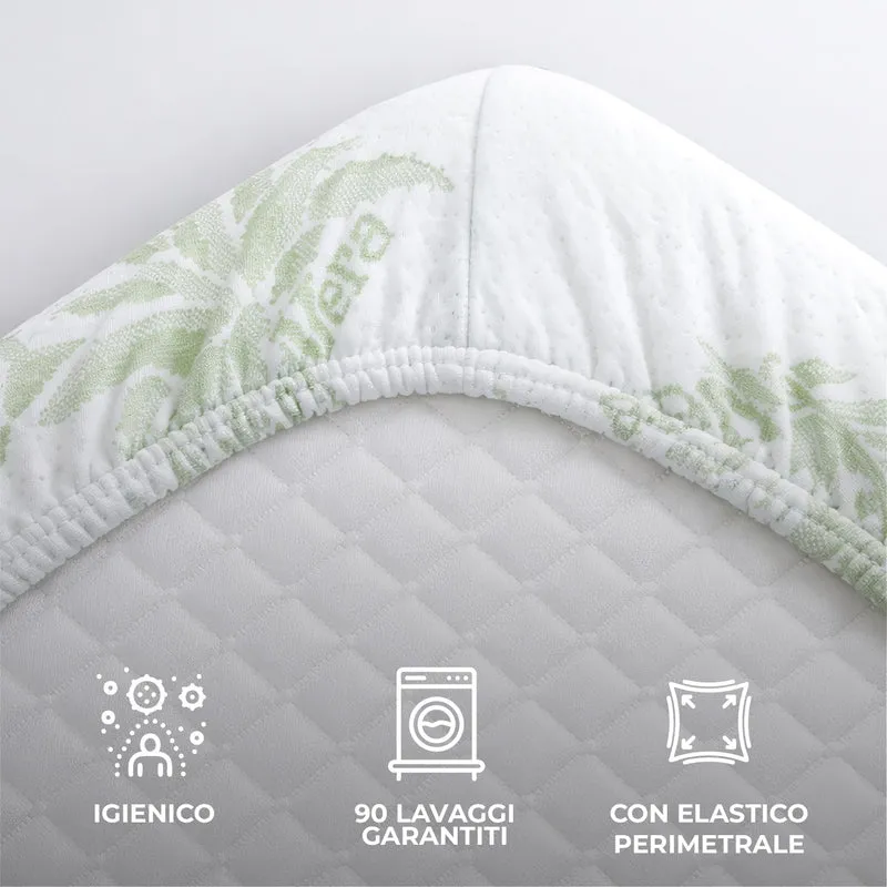 Coprimaterasso Aloe Vera Antiacaro Traspirante in Poliestere Il Gruppone