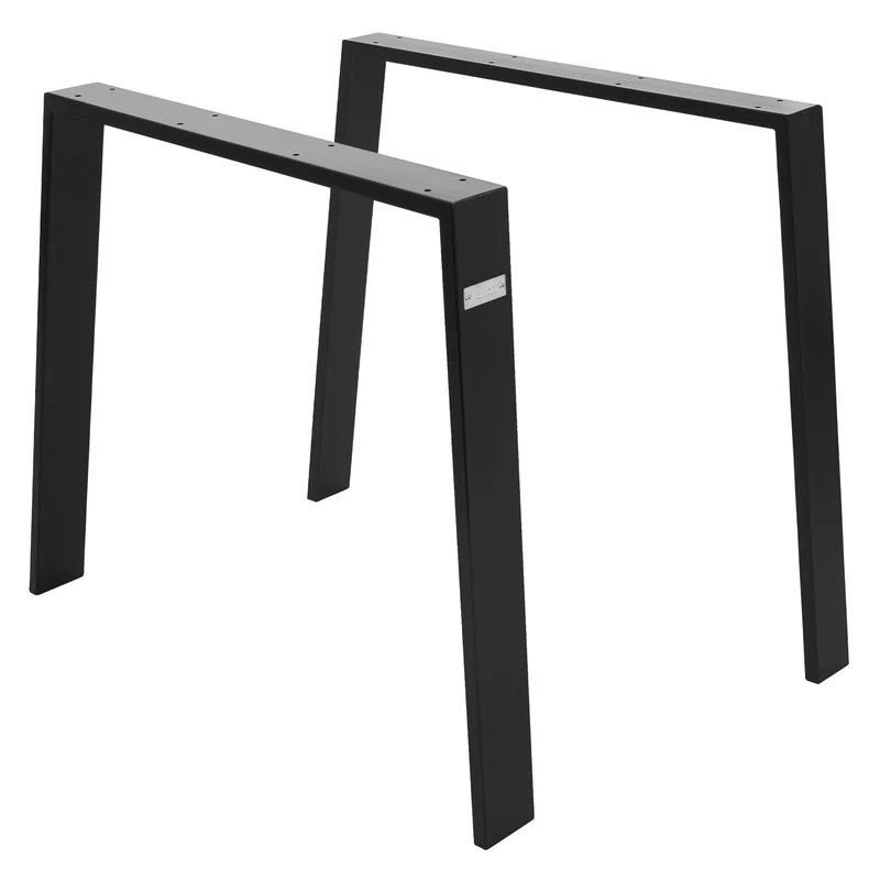 Tischbeine Tischgestell Trapez-Loft-Design aus Stahl ML-Design