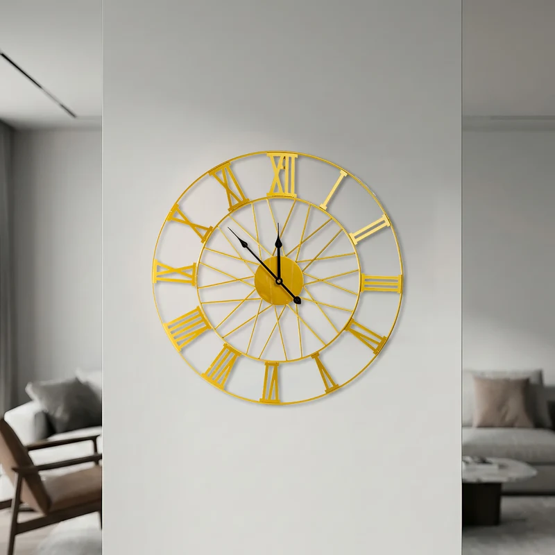 Orologio da Parete Grande 57 cm Design Scheletro Il Gruppone