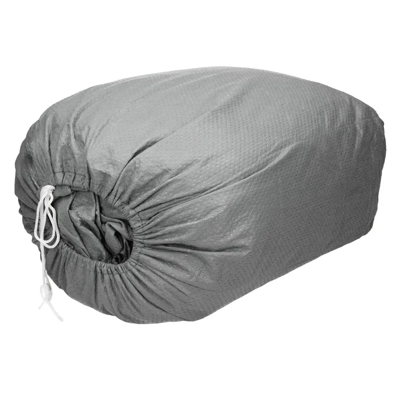 Autoabdeckung für Kompaktwagen 405x155x125 cm Grau aus Vliesstoff