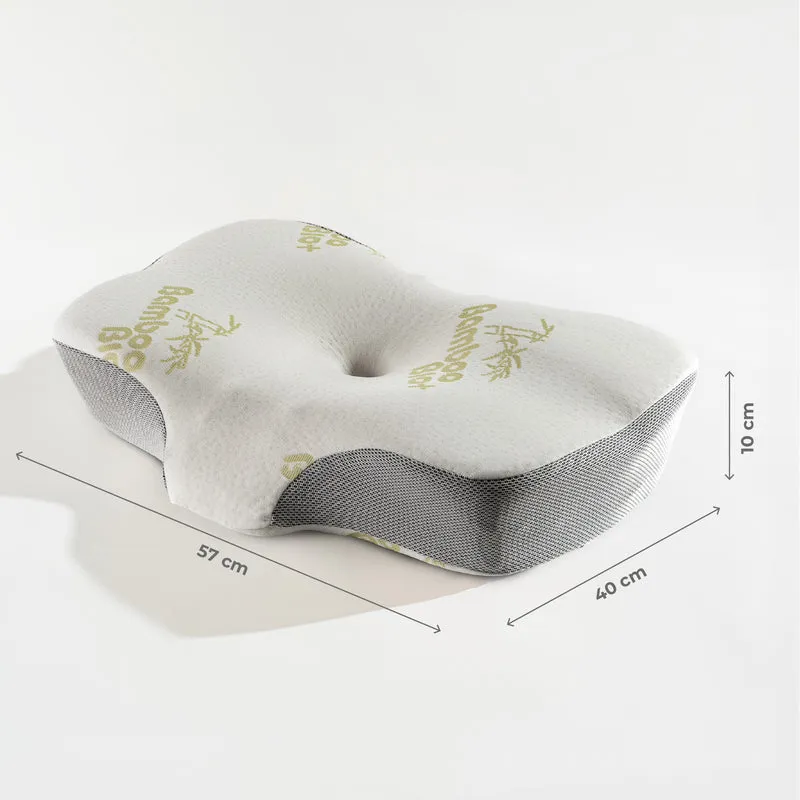 Cuscino Memory Foam Ergonomico in Fibra di Bambù Il Gruppone