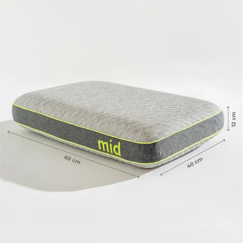 Cuscino Memory Foam 60x40x12 In 3 Diverse Durezze