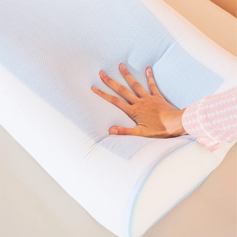 Cuscino Cervicale Memory Foam Con Gel Rinfrescante Doppia Onda Il Gruppone