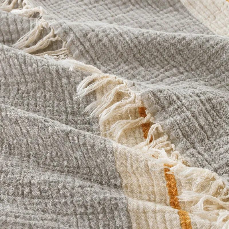 Telo Mare Fouta Rigato in Mussola di Cotone - Chelsea
